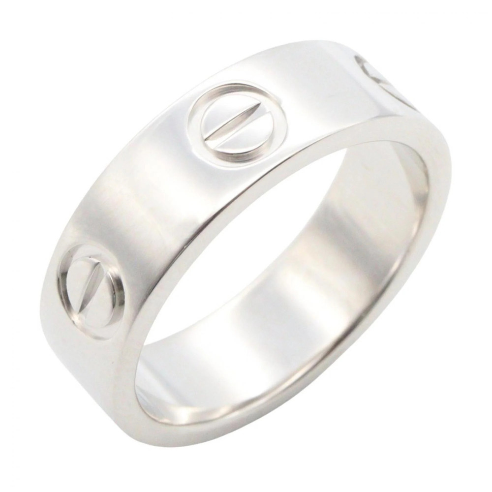CARTIER Authentic 18k Silver Love Ring